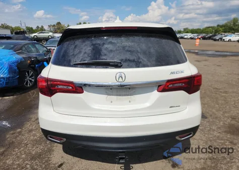 2014 Acura Mdx Technology из США, поврежденный, VIN 5FRYD4H4XEB035836